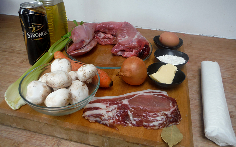 ラビットパイの材料