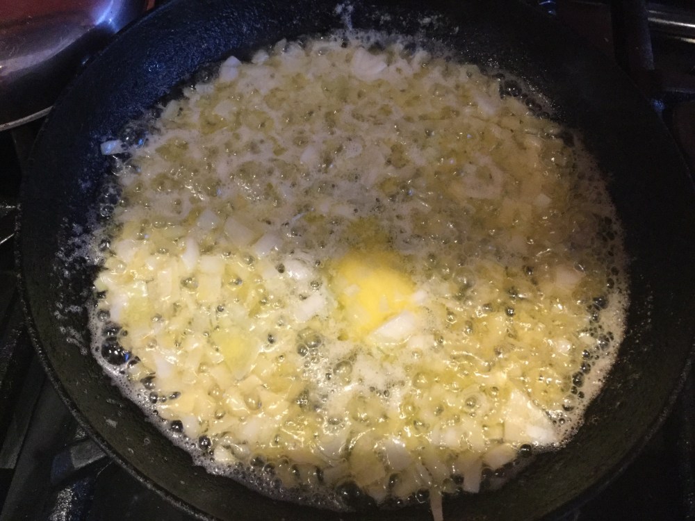 バターとタマネギ